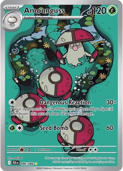 Amoonguss - 096/086, SV: Black Bolt 096/086