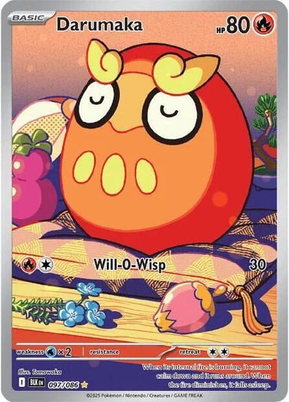Darumaka - 097/086, SV: Black Bolt 097/086