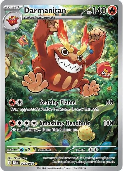 Darmanitan - 098/086, SV: Black Bolt 098/086