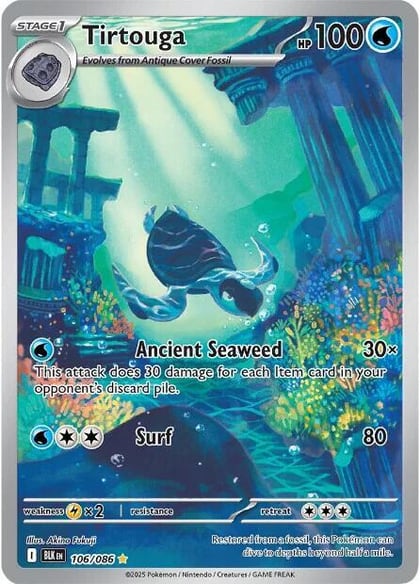 Tirtouga - 106/086, SV: Black Bolt 106/086