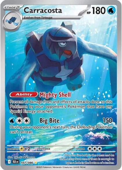 Carracosta - 107/086, SV: Black Bolt 107/086