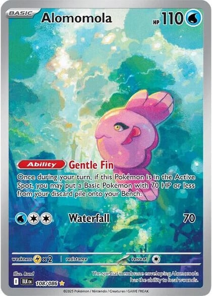 Alomomola - 108/086, SV: Black Bolt 108/086