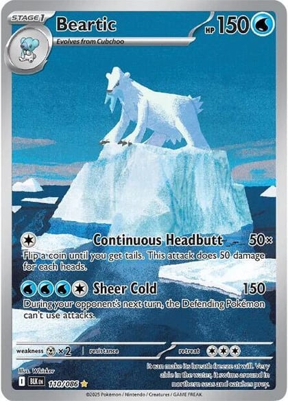 Beartic - 110/086, SV: Black Bolt 110/086
