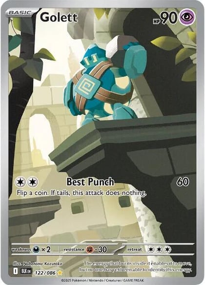 Golett - 122/086, SV: Black Bolt 122/086