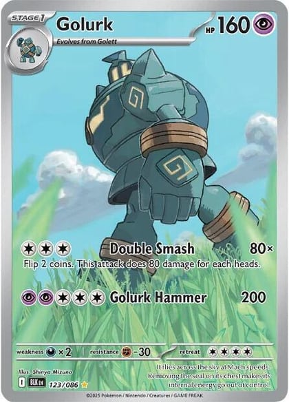 Golurk - 123/086, SV: Black Bolt 123/086