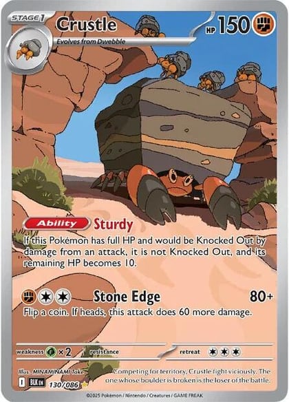 Crustle - 130/086, SV: Black Bolt 130/086