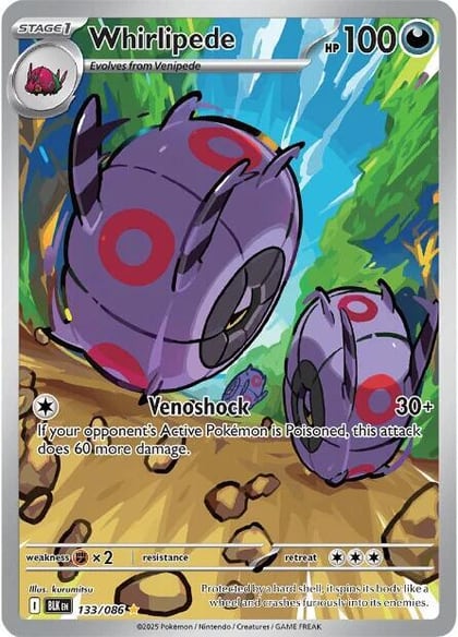 Whirlipede - 133/086, SV: Black Bolt 133/086