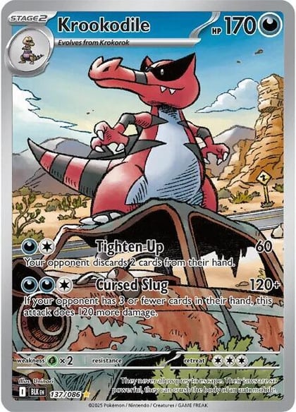 Krookodile - 137/086, SV: Black Bolt 137/086