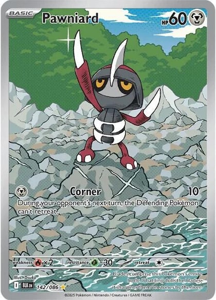 Pawniard - 142/086, SV: Black Bolt 142/086