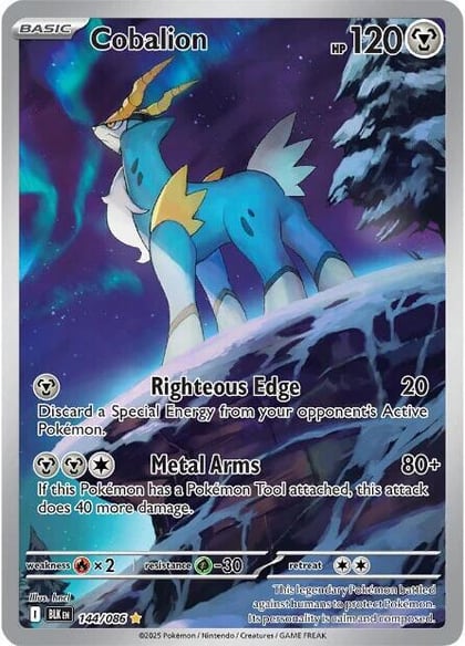 Cobalion - 144/086, SV: Black Bolt 144/086