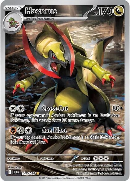 Haxorus - 147/086, SV: Black Bolt 147/086
