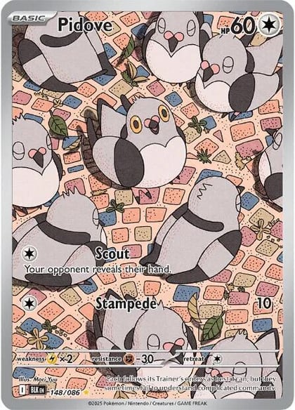 Pidove - 148/086, SV: Black Bolt 148/086