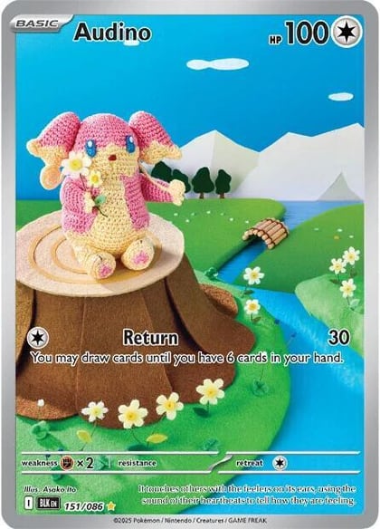 Audino - 151/086, SV: Black Bolt 151/086