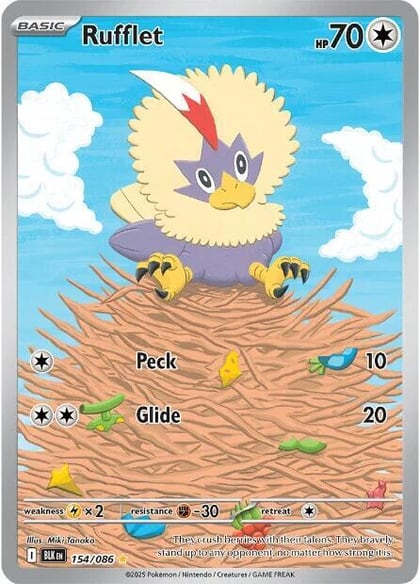 Rufflet - 154/086, SV: Black Bolt 154/086