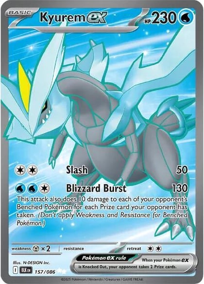 Kyurem ex - 157/086, SV: Black Bolt 157/086