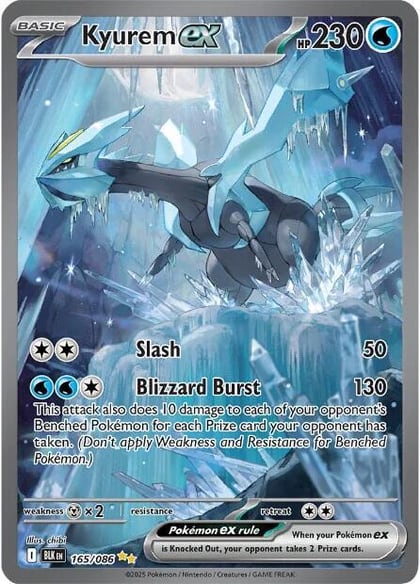 Kyurem ex - 165/086, SV: Black Bolt 165/086