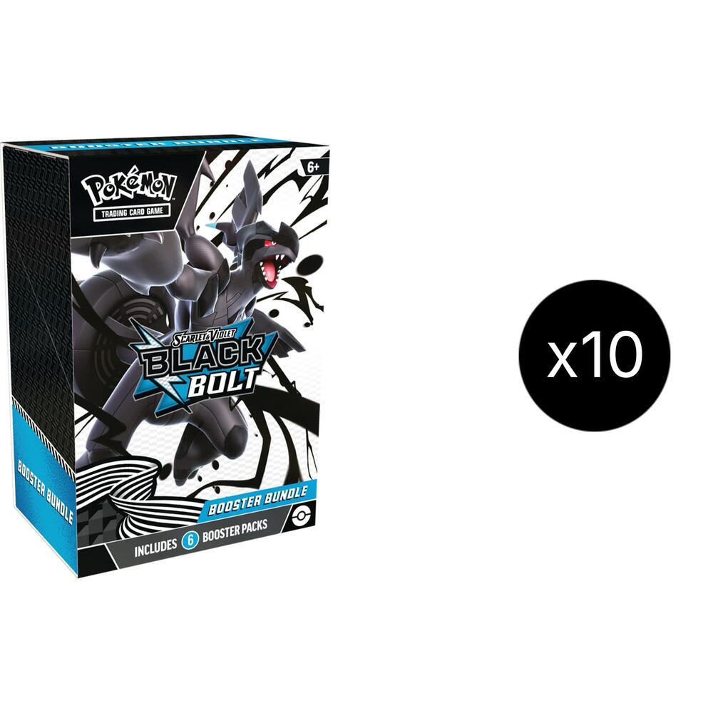 Black Bolt Booster Bundle Display, SV: Black Bolt P630433