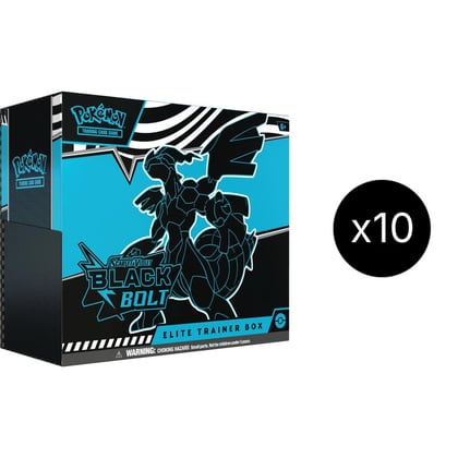 Black Bolt Elite Trainer Box Case, SV: Black Bolt P630690
