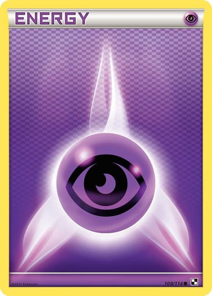 Psychic Energy, Black and White 109/114