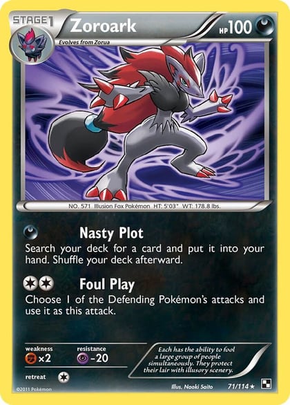 Zoroark, Black and White 71/114