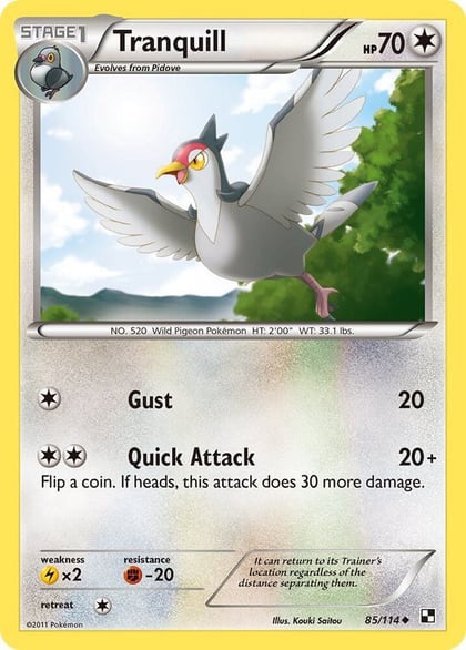 Tranquill, Black and White 85/114