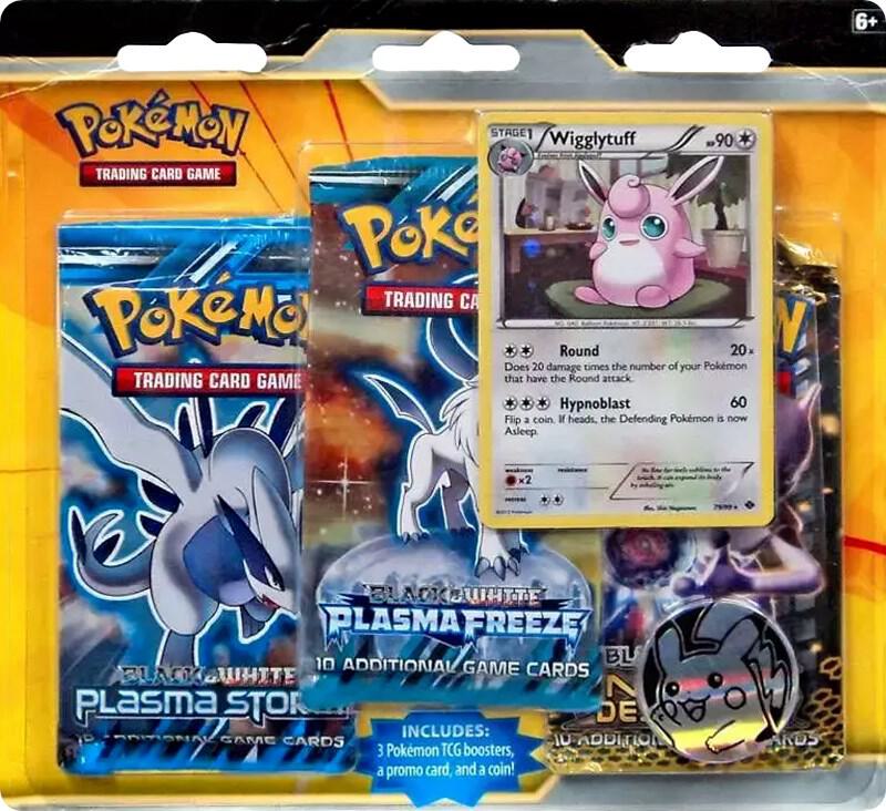 Black & White 3 Pack Booster Blister Special Edition [Wigglytuff], Black and White P454432