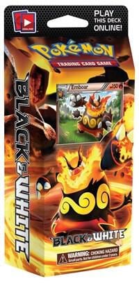 Black & White Theme Deck - "Red Frenzy" [Emboar], Black and White P98611