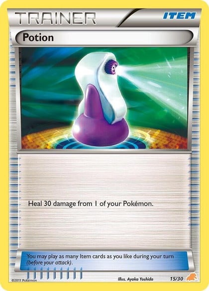 Potion (#15), BW Trainer Kit: Excadrill & Zoroark 15/30