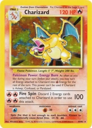 Charizard, Base Set 004/102