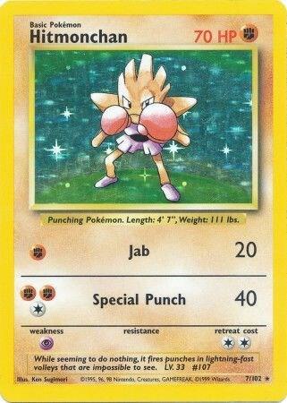 Hitmonchan, Base Set 007/102