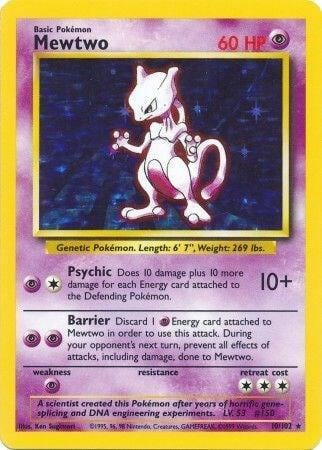 Mewtwo, Base Set 010/102