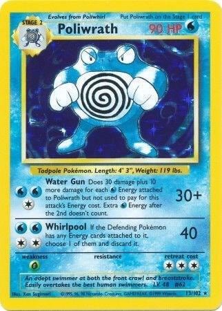 Poliwrath, Base Set 013/102