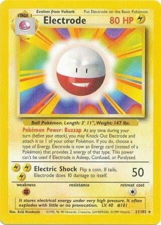 Electrode, Base Set 021/102