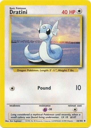 Dratini, Base Set 026/102