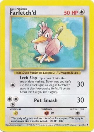 Farfetch'd, Base Set 027/102