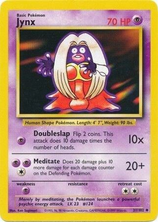 Jynx, Base Set 031/102