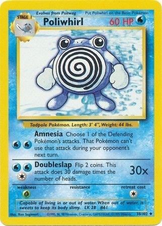 Poliwhirl, Base Set 038/102