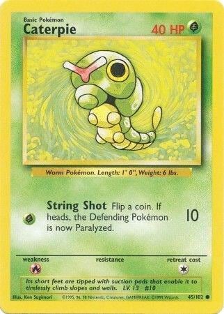 Caterpie, Base Set 045/102