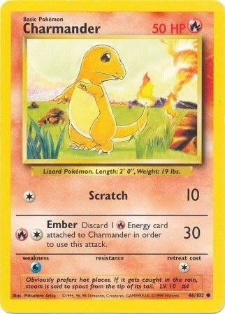 Charmander, Base Set 046/102