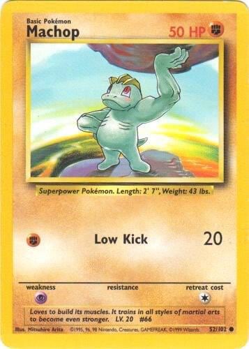 Machop, Base Set 052/102