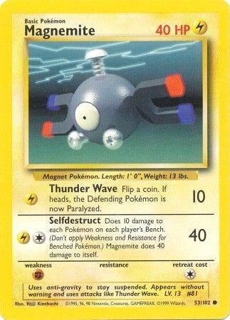 Magnemite, Base Set 053/102