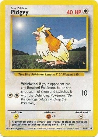 Pidgey, Base Set 057/102