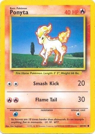 Ponyta, Base Set 060/102