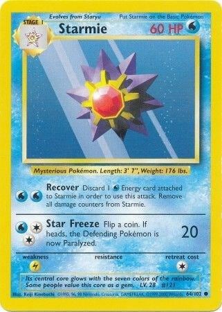 Starmie, Base Set 064/102