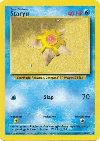 Staryu, Base Set 065/102