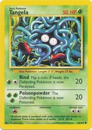 Tangela, Base Set 066/102