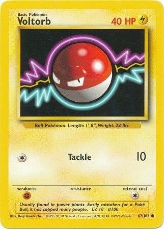 Voltorb, Base Set 067/102