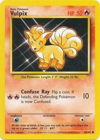 Vulpix, Base Set 068/102