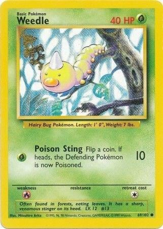 Weedle, Base Set 069/102