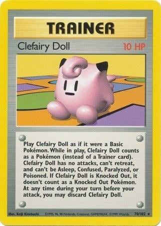 Clefairy Doll, Base Set 070/102